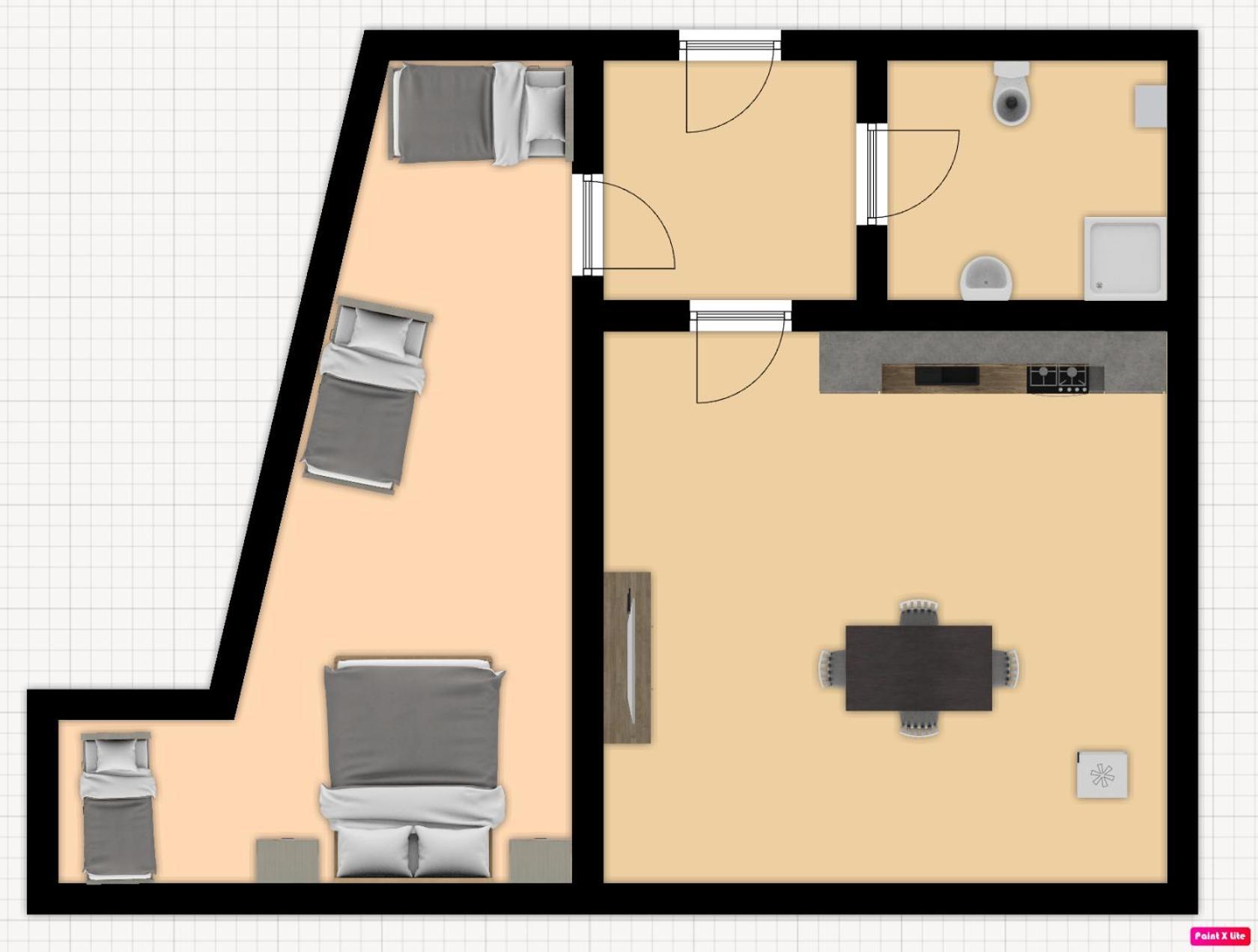 Apartmany Statek Bezdedice Hostomice Rom bilde